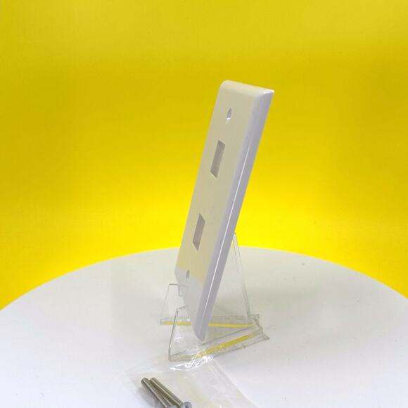 Steren 310-202 2-Cavity Ivory Keystone Plate Wall Plate (10-Pack) - Picture 8 of 16